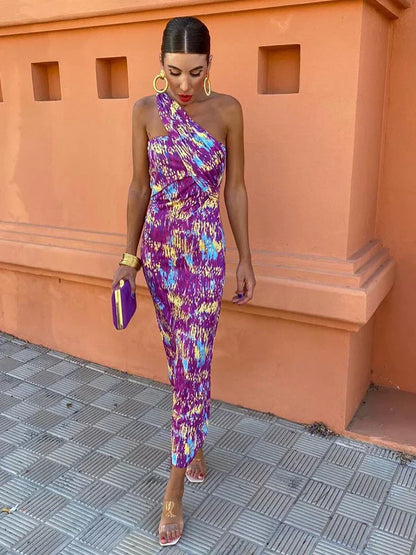 Dames Midi-jurk Elegante Pasvorm