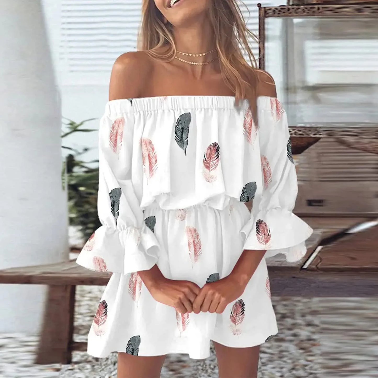 Zomerjurk Boho Stijl Luxe Jurk voor Vrouw