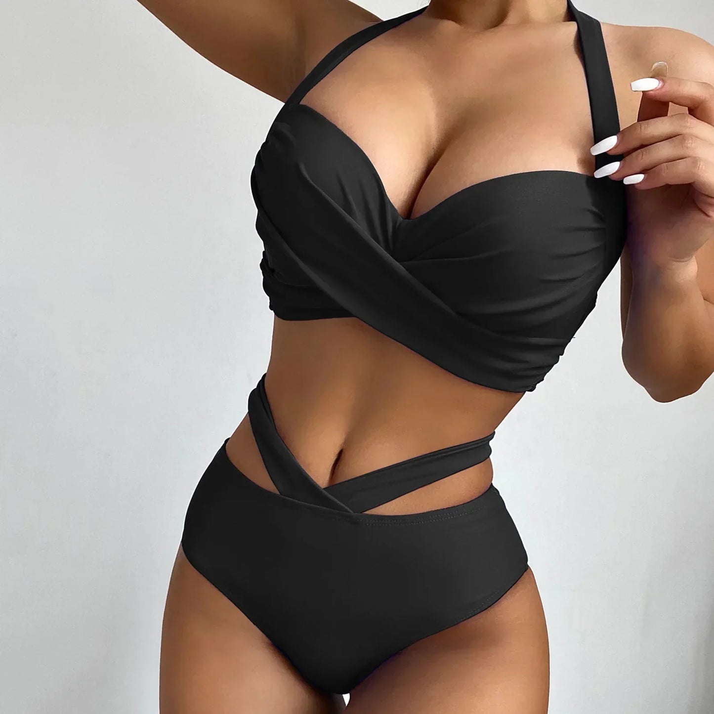 BH Plus Size Sexy Print Badmode Maat XL