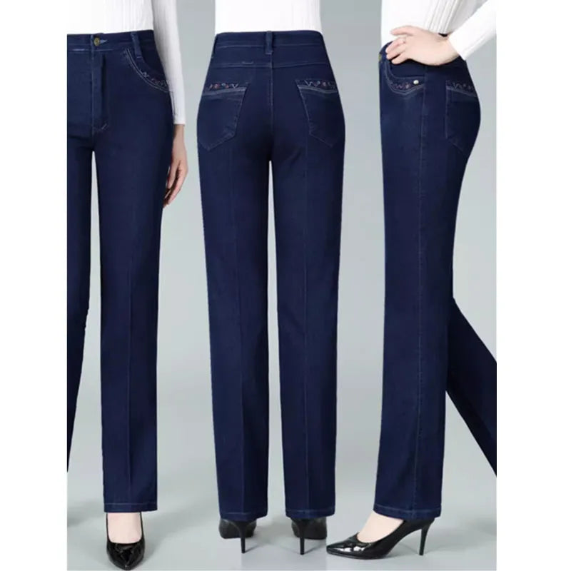 Elegante Borduur Jeans voor Dames - StudioMarella