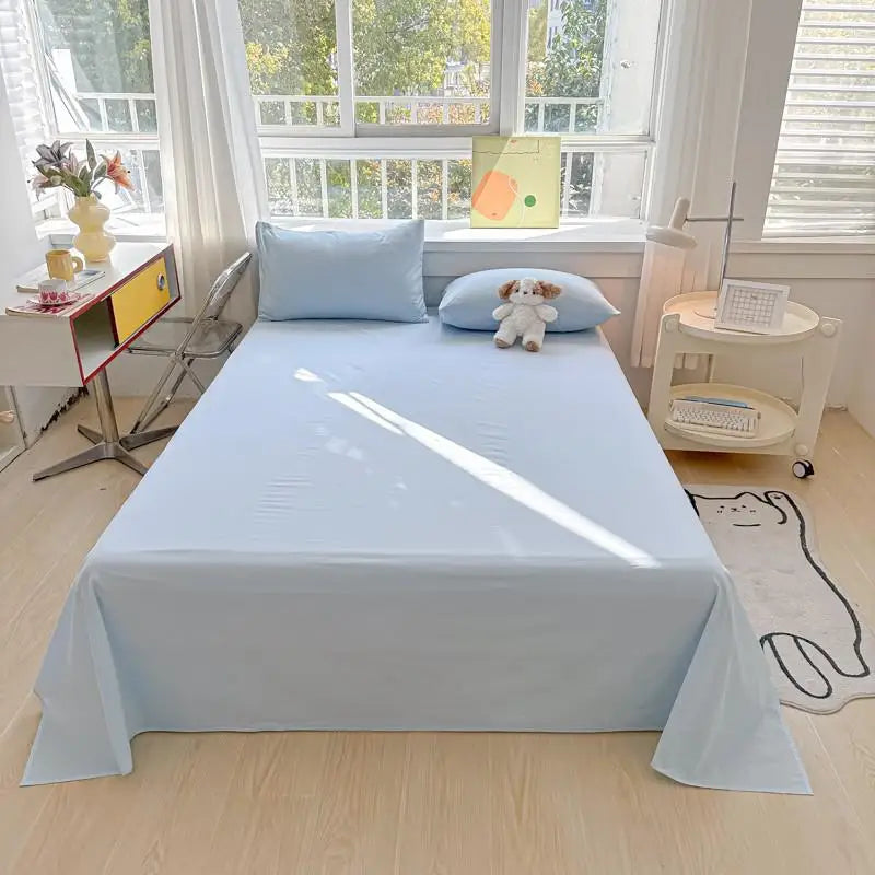 Sansoti | Percale Katoenen Beddenset | 100% Biologisch | Ademend & Zacht | 3-delig