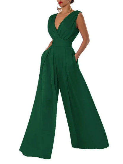 Dames Jumpsuit Zomerjurk Lange Mouwen