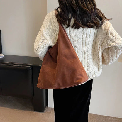 Luxe Suède Schoudertas Gigi Tote