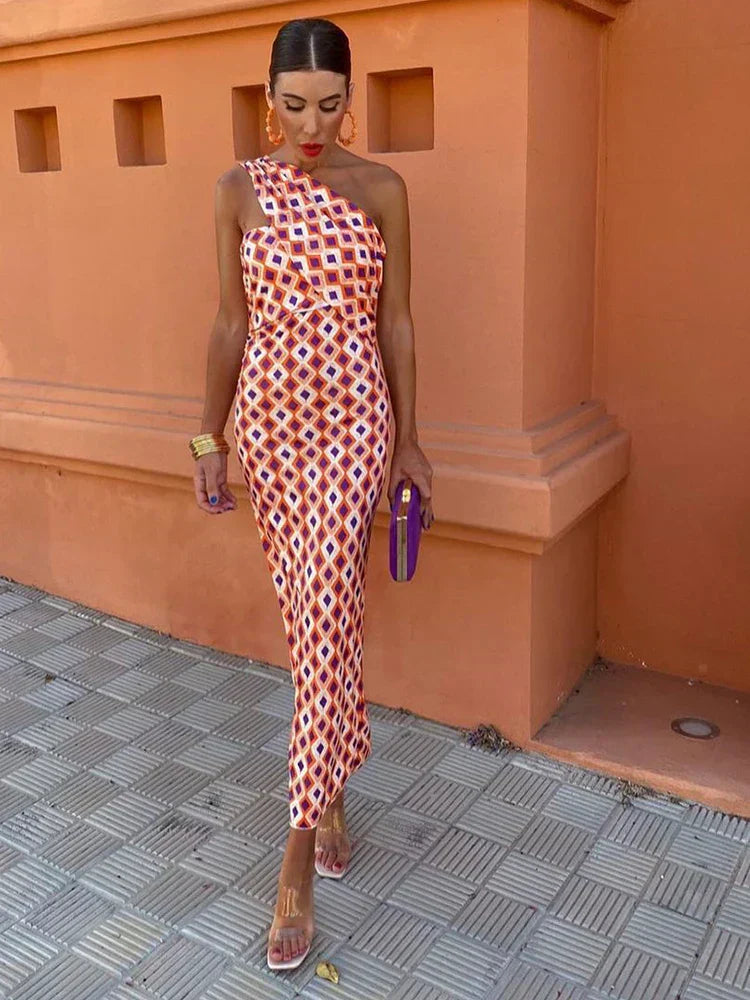 Dames Midi-jurk Elegante Pasvorm