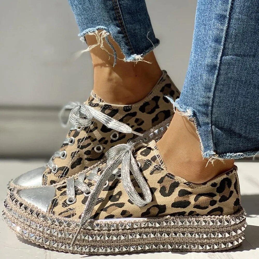 Canvas Schoenen Odette Hoge Kwaliteit Comfortabel