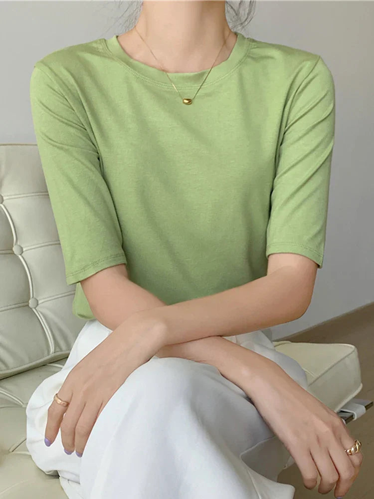 Elegante Zomer T-Shirt voor Vrouw