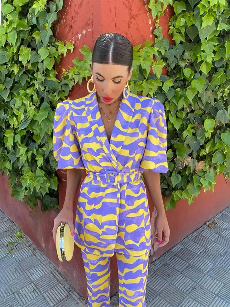 Dames Zomerset Tweedelig Elegant Model - StudioMarella