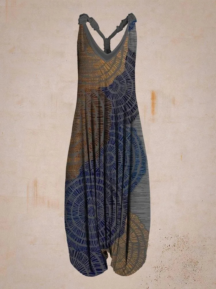 Luchtige Jumpsuit Boho Stijl Zomerjurk