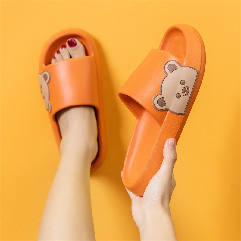 Orthopedische Instappers Ultra Zachte Teddy Pantoffels