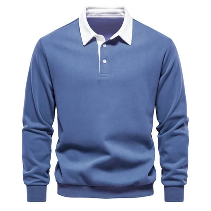 Polo Shirt Mannen Klassiek Wit