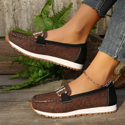 Dames Schoenen Casual Stoffen Loop schoenen