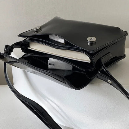 Rode Schoudertas Elegant Design Leer