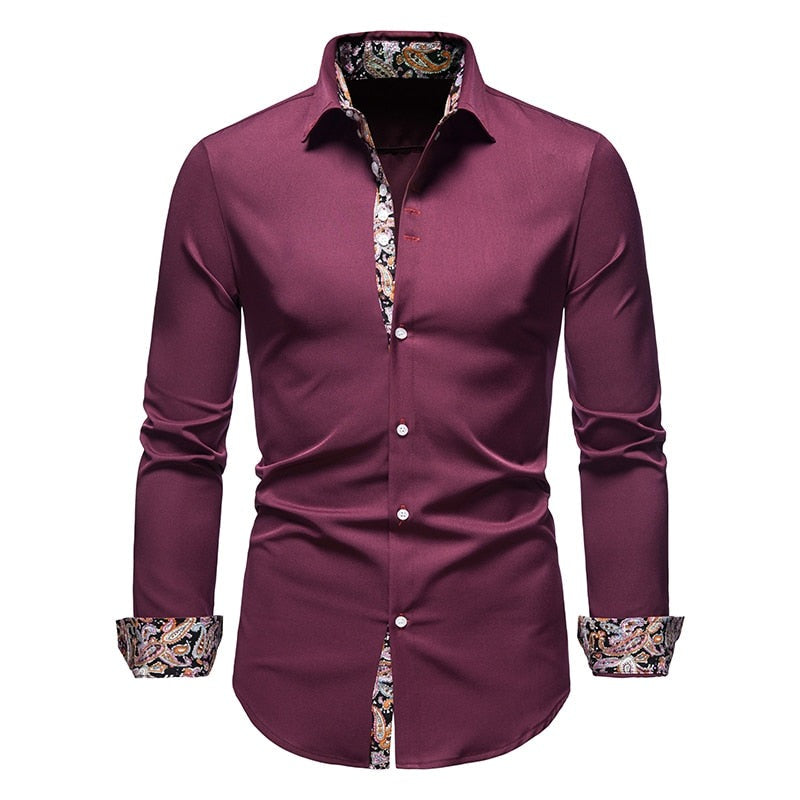 Heren Overhemd Slim Fit Hoge Kwaliteit Koos-Jan