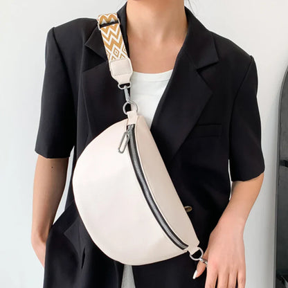 Halfronde Rugzak voor Dames Met Glamour Look