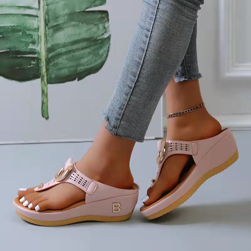 Orthopedische Sandalen met Open TeenComfortabele Hakken