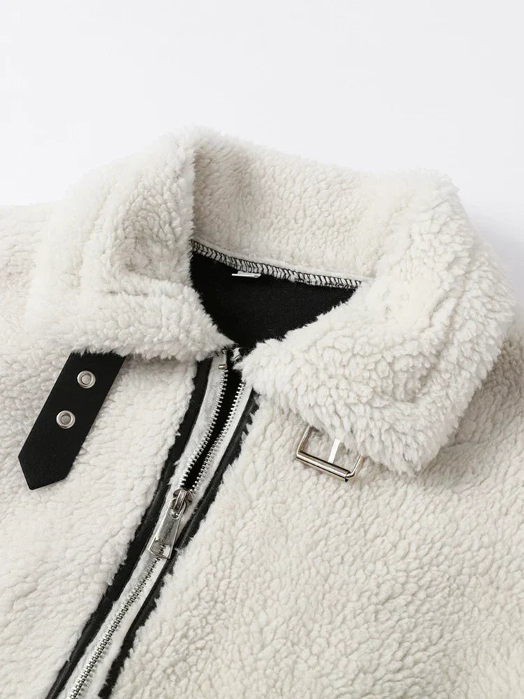 Herenjas Lamswol Warm Casual Winterjas