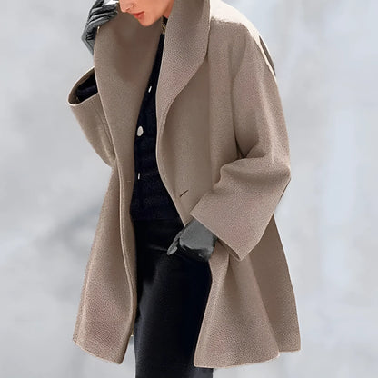 Dames Trenchcoat Warme Winterjas Klassiek Design