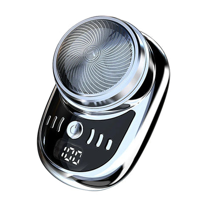 Compacte Oplaadbare Scheerapparaat USB Mini Draadloos Digitaal Display Afneembare Scheermes voor Reizen Mannen