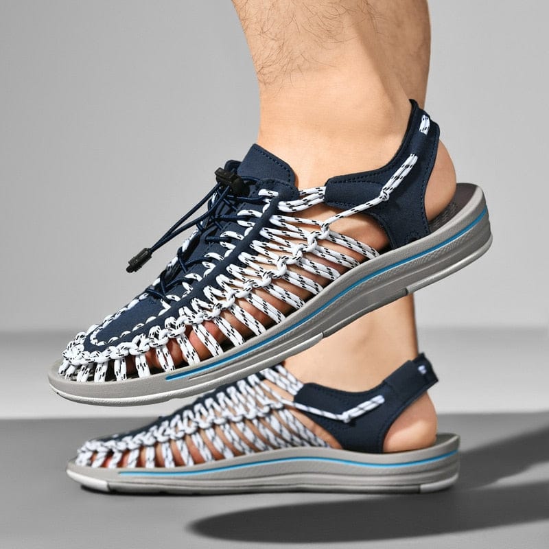 Gevlochten Dames Sandalen – Ademend Design – Lichtgewicht Zomerschoeisel – Flexibele Gummizool – Meerdere Kleuren Verkrijgbaar