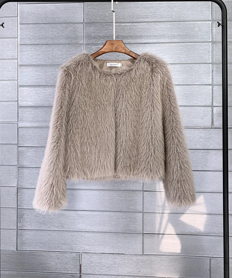Pluche Jas Zacht en Warm Bontlook