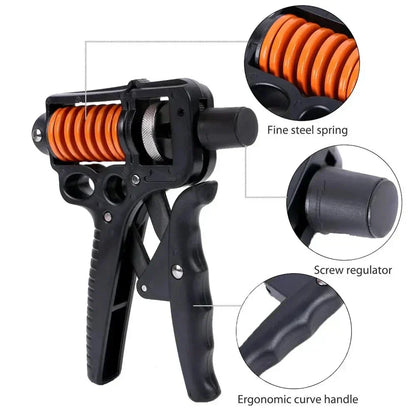 Verstelbare Handtrainer voor Gripkracht en Onderarmtraining 5-165 kg