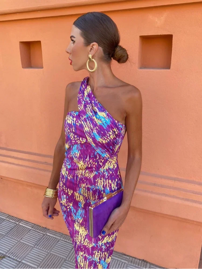 Dames Midi-jurk Elegante Pasvorm
