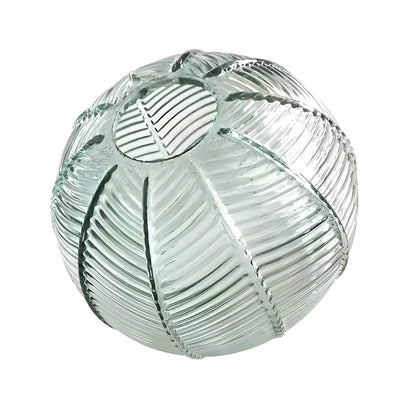 Hanglamp Glas Retro Ribbel Design E27 Plafondlamp Woonkamer