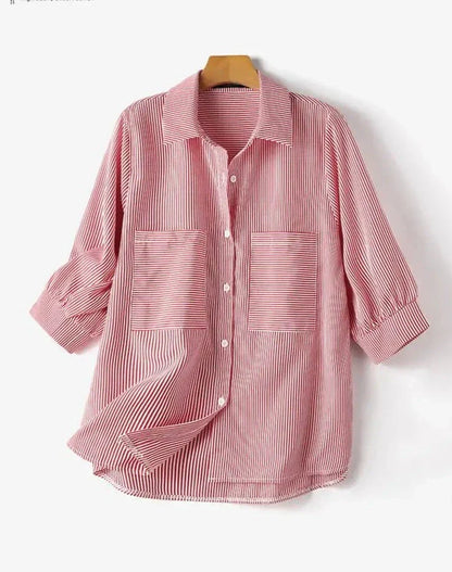 Elegante Vrouwen Blouse met Vesta Stijl