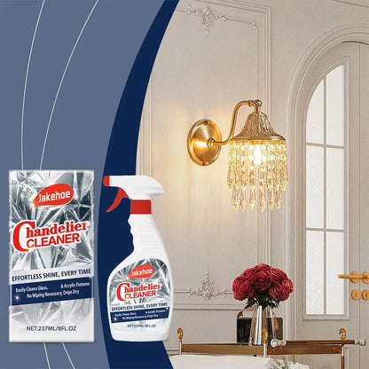 Lamp & Glas Reinigingsspray – Voor Kristallen Lampen, Glas en Metaal