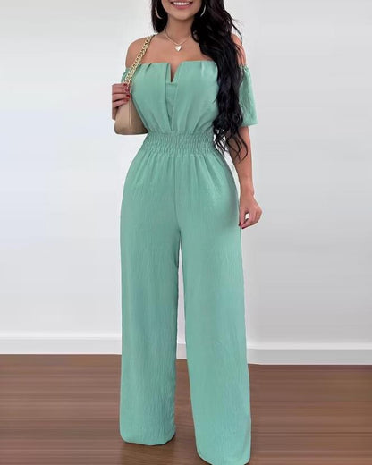 Jumpsuit Zonder Schouders Vrouwelijke Zomerjurk