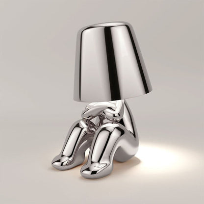 Figuurlamp LED Touch Dimbaar USB Oplaadbaar Goud Zilver Sfeerverlichting Woonkamer Slaapkamer Bureau Decoratielamp Cadeau