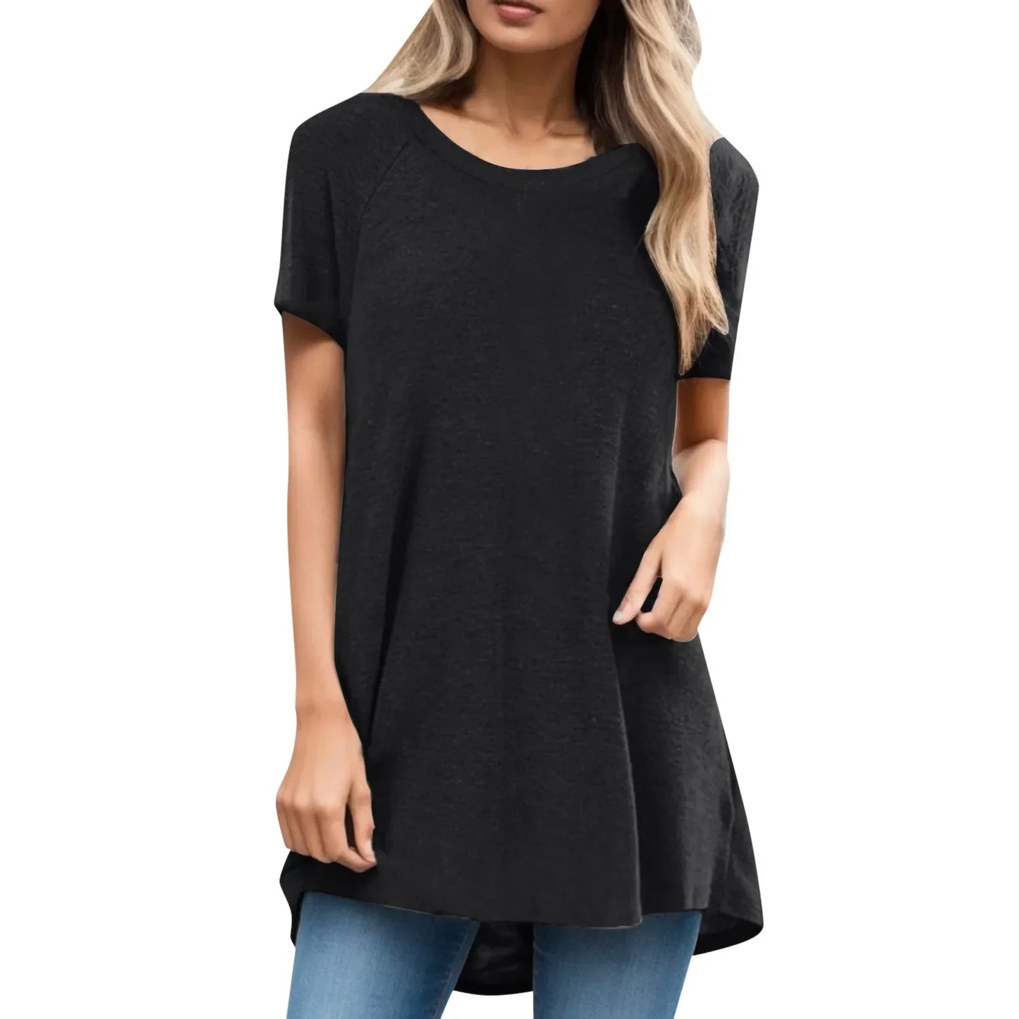 Dames Zomertop Casual Katoen T-Shirt