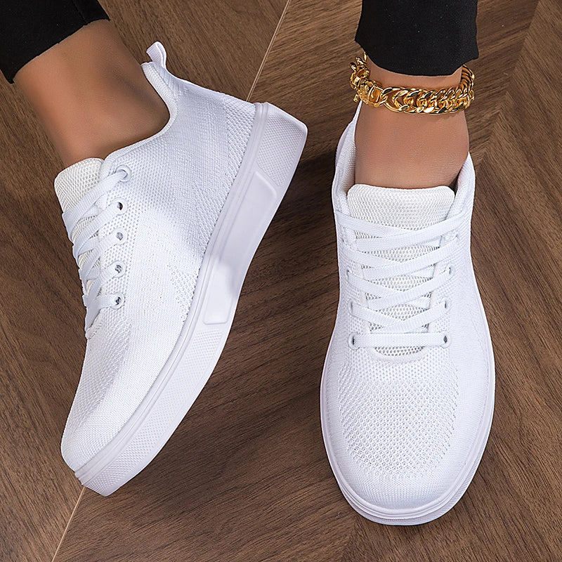 Zwarte Sneakers voor Dames en Heren Leer