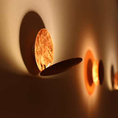 LED Wandlamp Eclipse Effect Wit Modern Design Sfeerverlichting Woonkamer