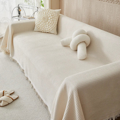 Bankbeschermer / Bankhoes van Katoen – Wasbaar, Ademend & Antislip voor Sofa