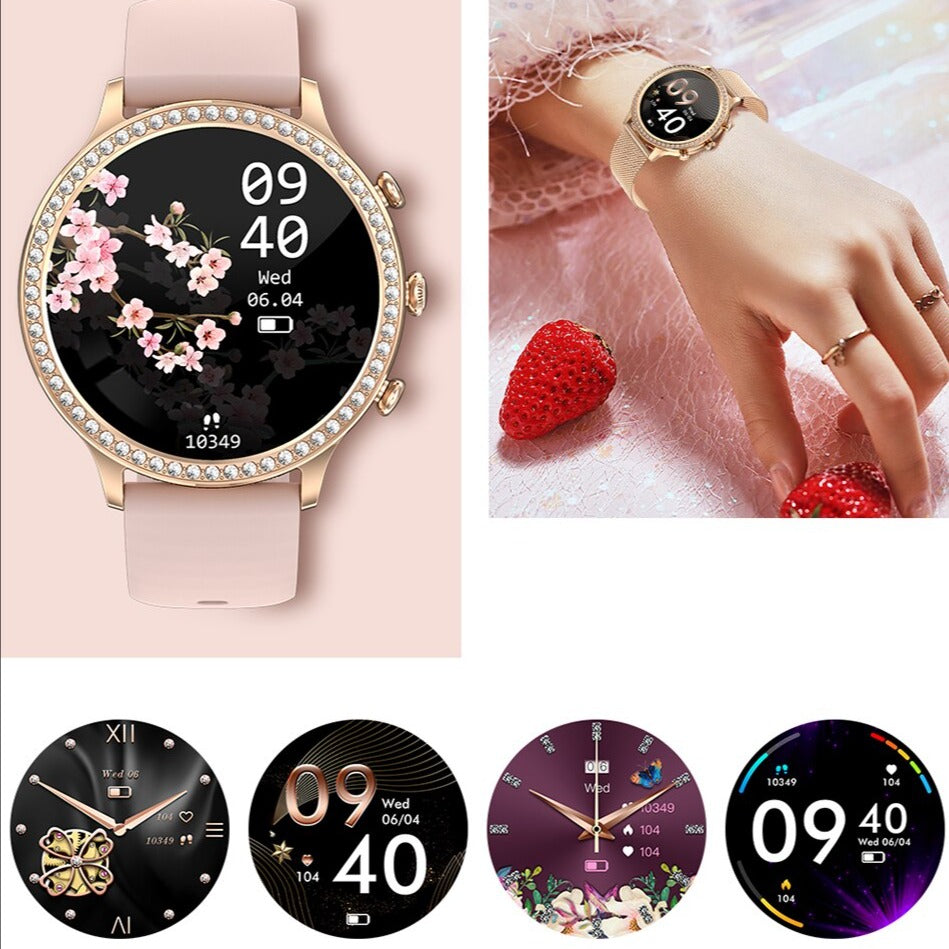 Digitaal Polshorloge met Gezondheidssensor Touchscreen Waterdicht IP68 Noodoproep 14 Dagen Batterij Smartwatch