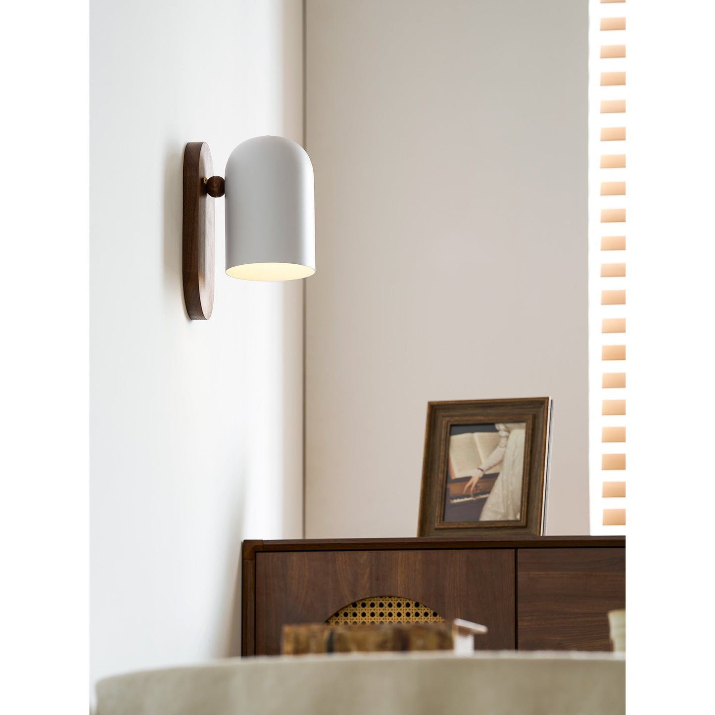 Sables Zen Wandlamp Minimalistisch Metaal Rustgevende Woonkamerverlichting Scandinavische Stijl