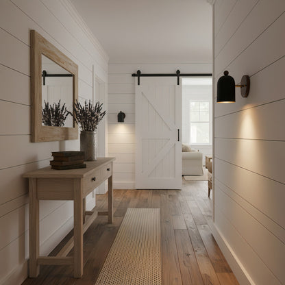 Sables Zen Wandlamp Minimalistisch Metaal Rustgevende Woonkamerverlichting Scandinavische Stijl