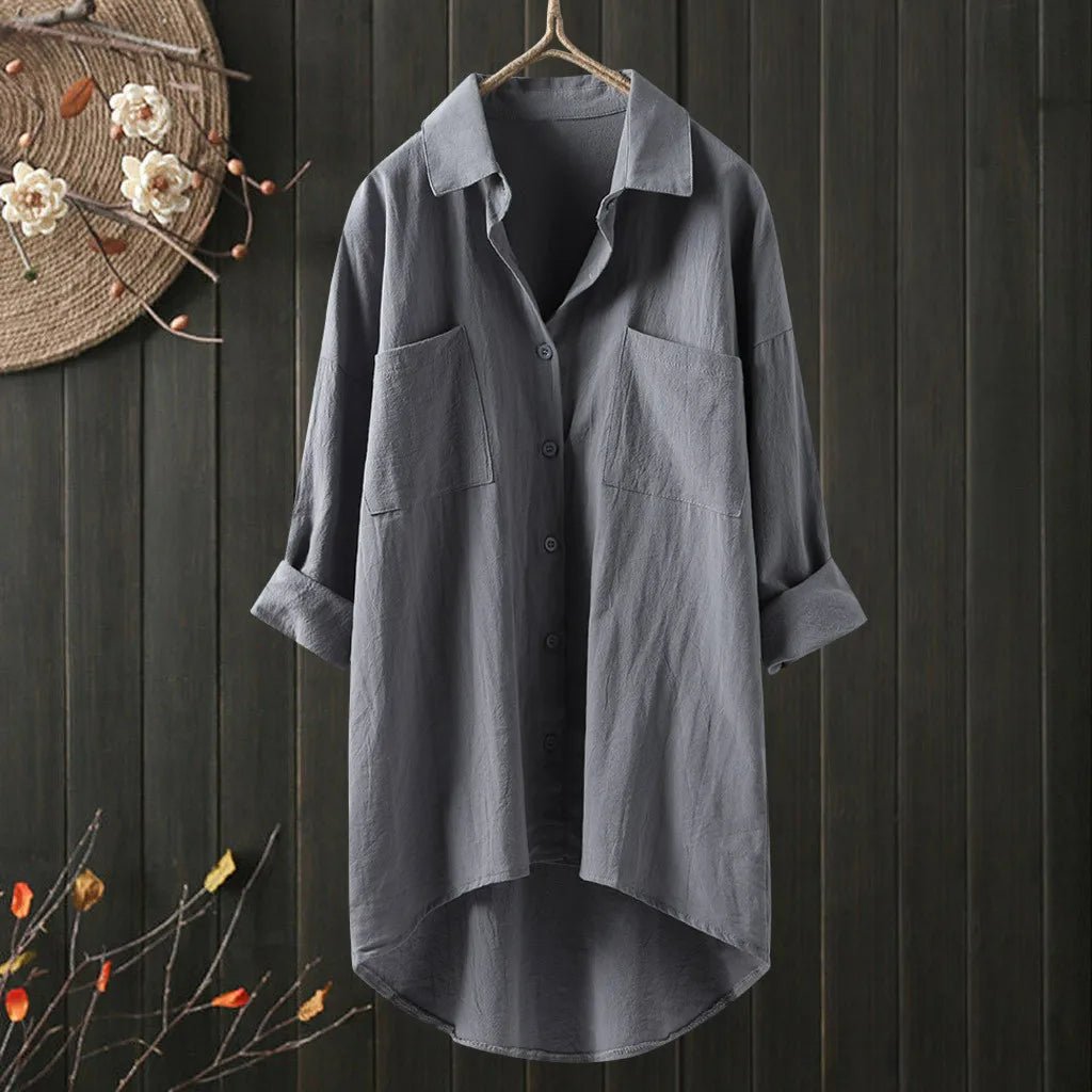 Luxe Blouse Lange Mouwen voor Vrouw
