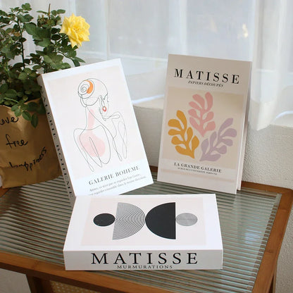 Salontafel Decoratie Boeken Set 3 Stuks Opvouwbaar Design Koffietafel Styling