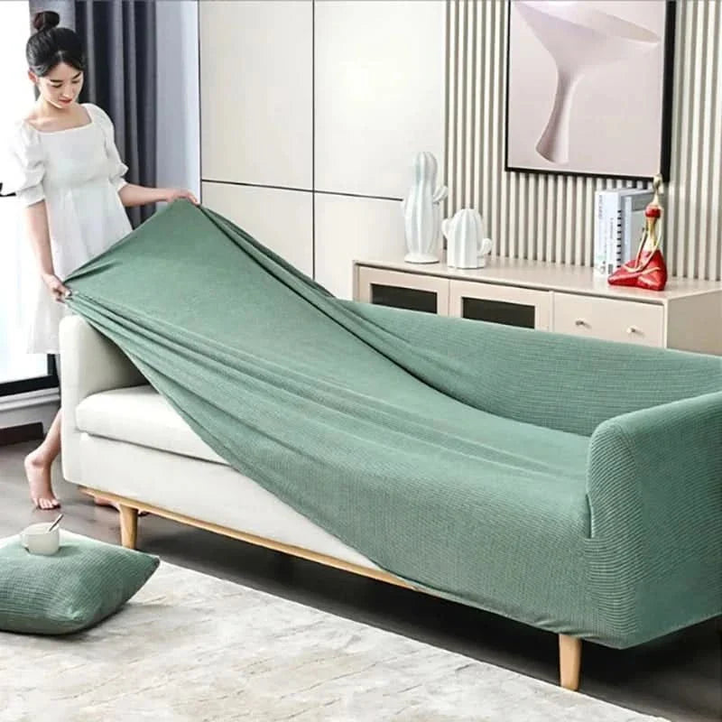 Bankbeschermer met Antislip – Luxe Geribde Bankhoes voor Bescherming & Comfort