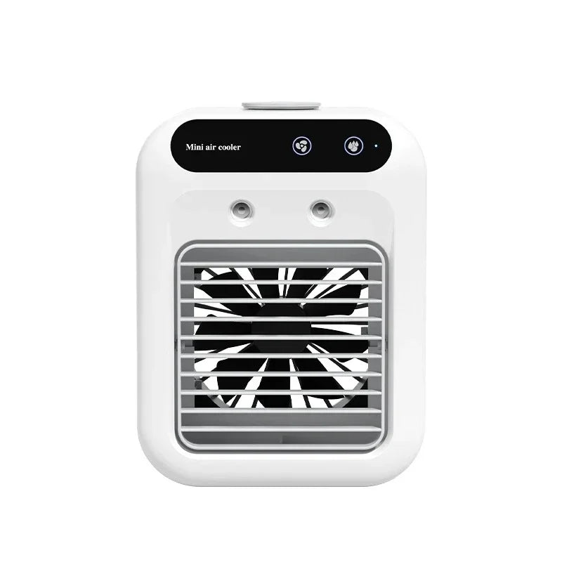 Compacte Mobiele Waterkoeler met USB Ventilator voor Bureau en Kantoor