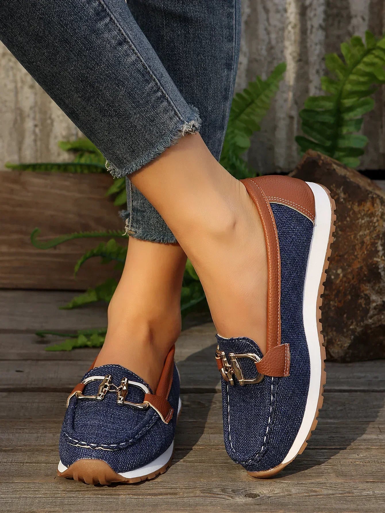 Dames Schoenen Casual Stoffen Loop schoenen