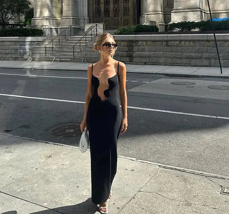 Vrouwen Zomerjurk Korte Slingerjurk met V-hals - StudioMarella