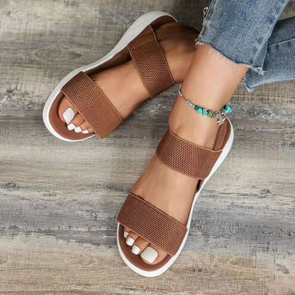 Comfortabele dames sandalen met orthopedische zool voor zomer