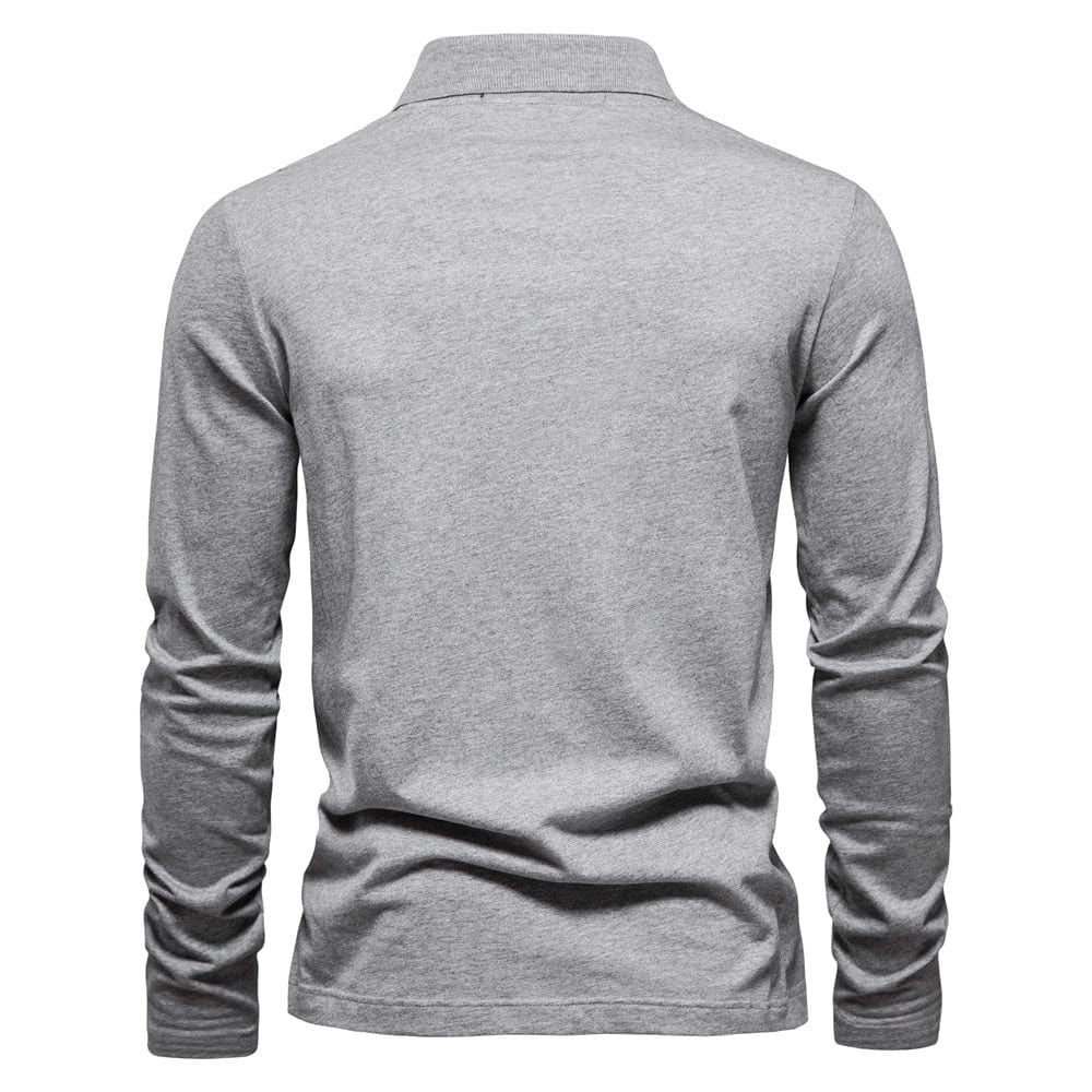 Mannen Poloshirt Slim Fit Klassieke Stijl - StudioMarella