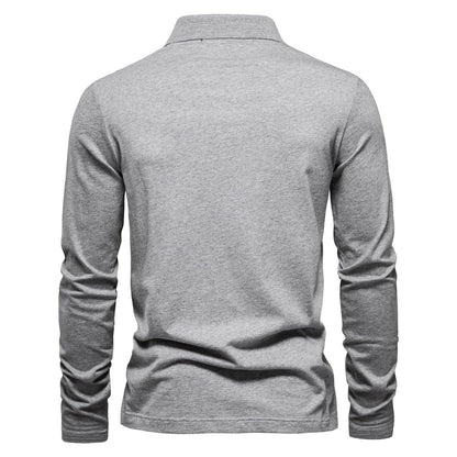 Mannen Poloshirt Slim Fit Klassieke Stijl - StudioMarella