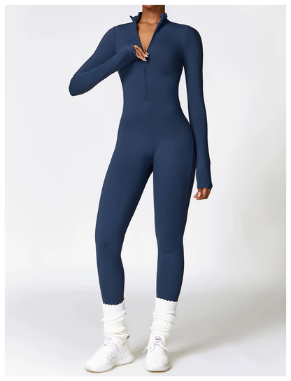 Warme Fleece Jumpsuit voor Vrouw en Man Stretch