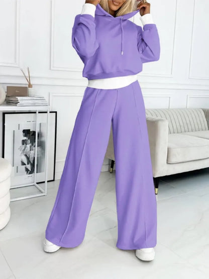 Dames Hoodie Set met Joggingbroek - Comfortabele Lounge Set