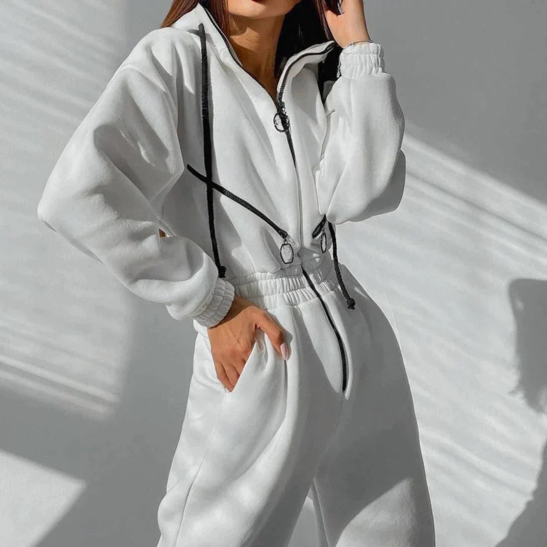 Dames Sneeuwoverall Warm en Elegante Winterkleding